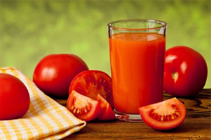 Nước ép cà chua được chứng minh là có công hiệu tốt cho hệ tiêu hóa